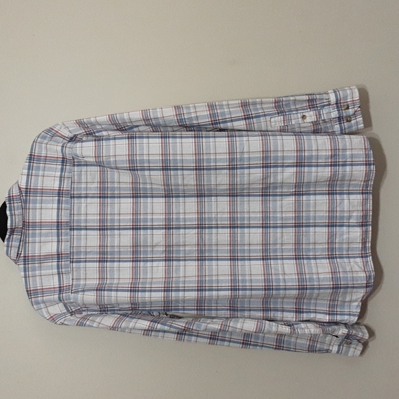 Alesbury men's plaid shirt button down casual size LT - Picture 5 of 8